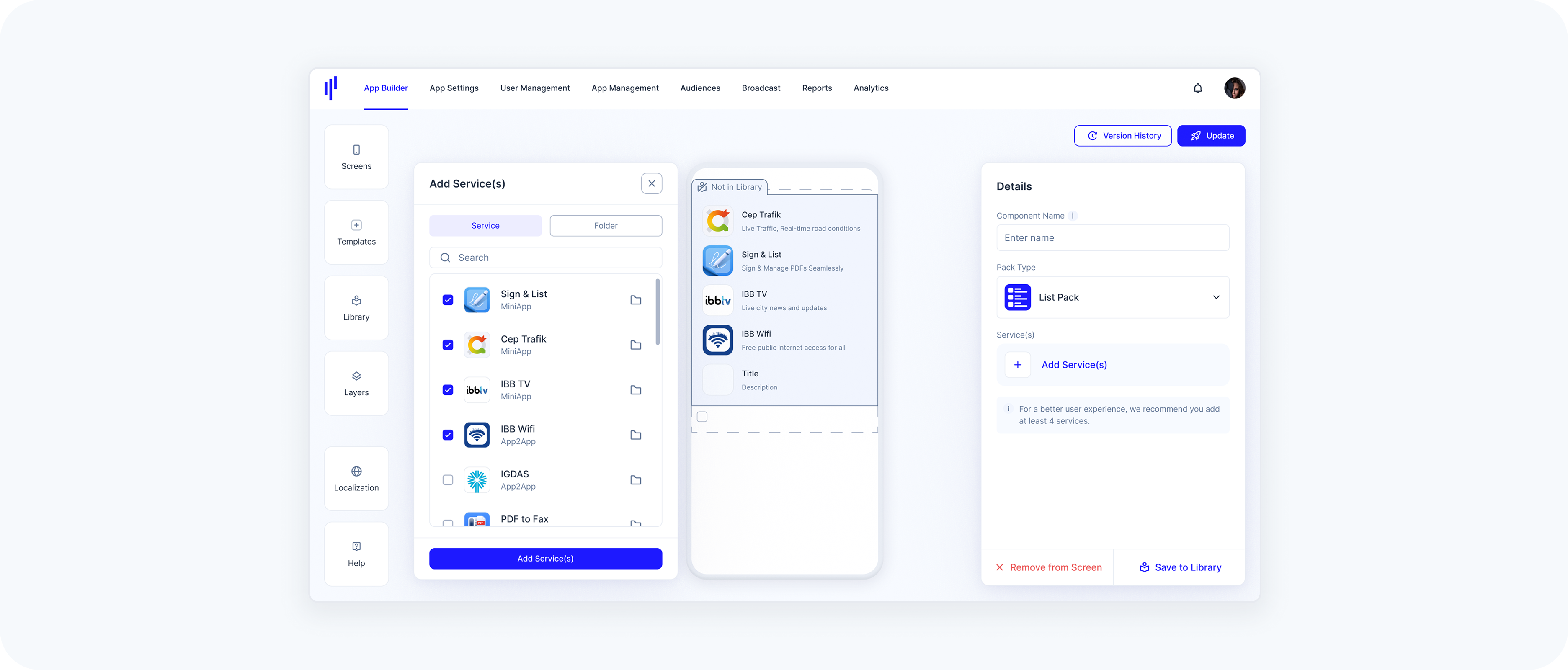 Finalize the ListPack Block