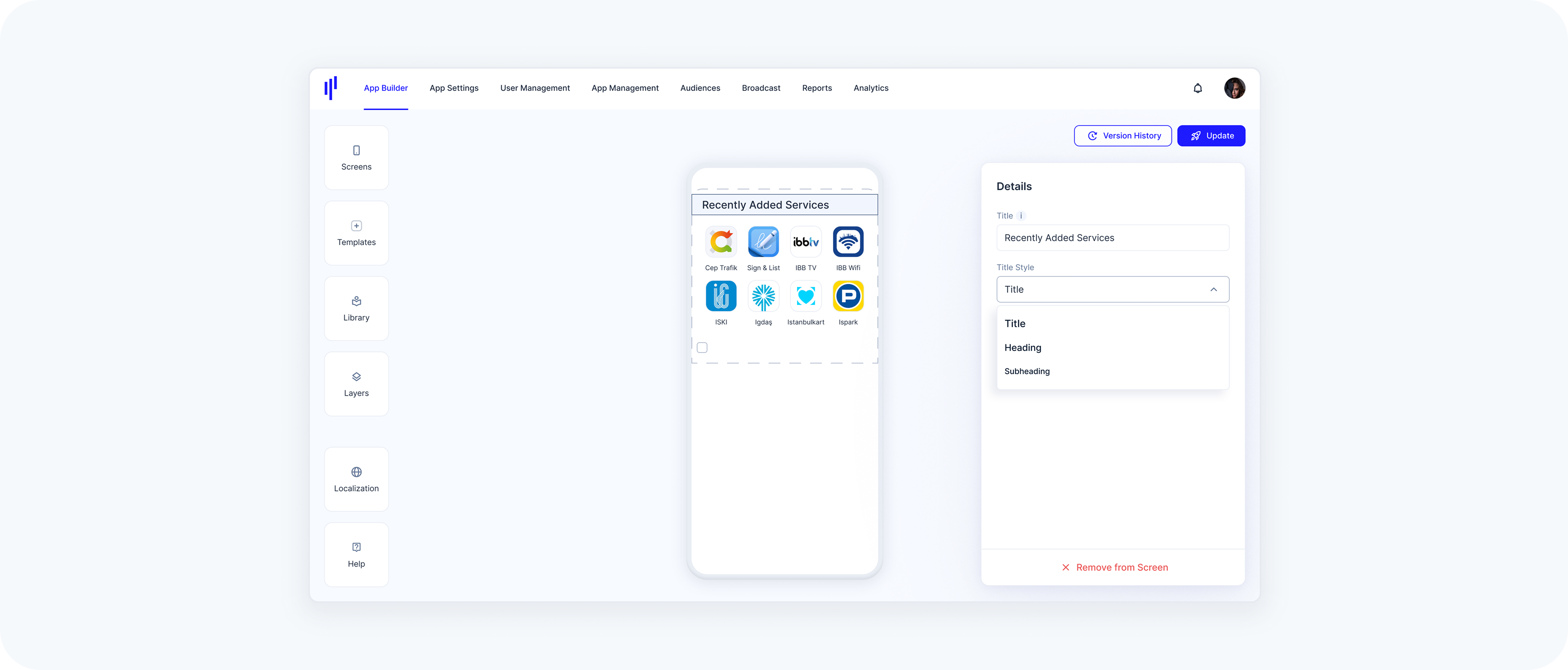 Enter all the Title Properties to save it